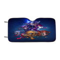 Little Chibi Avengers Galaxy Car Windshield Sunshade