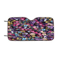 Little Horses Pony Cute Pattern Car Windshield Sunshade