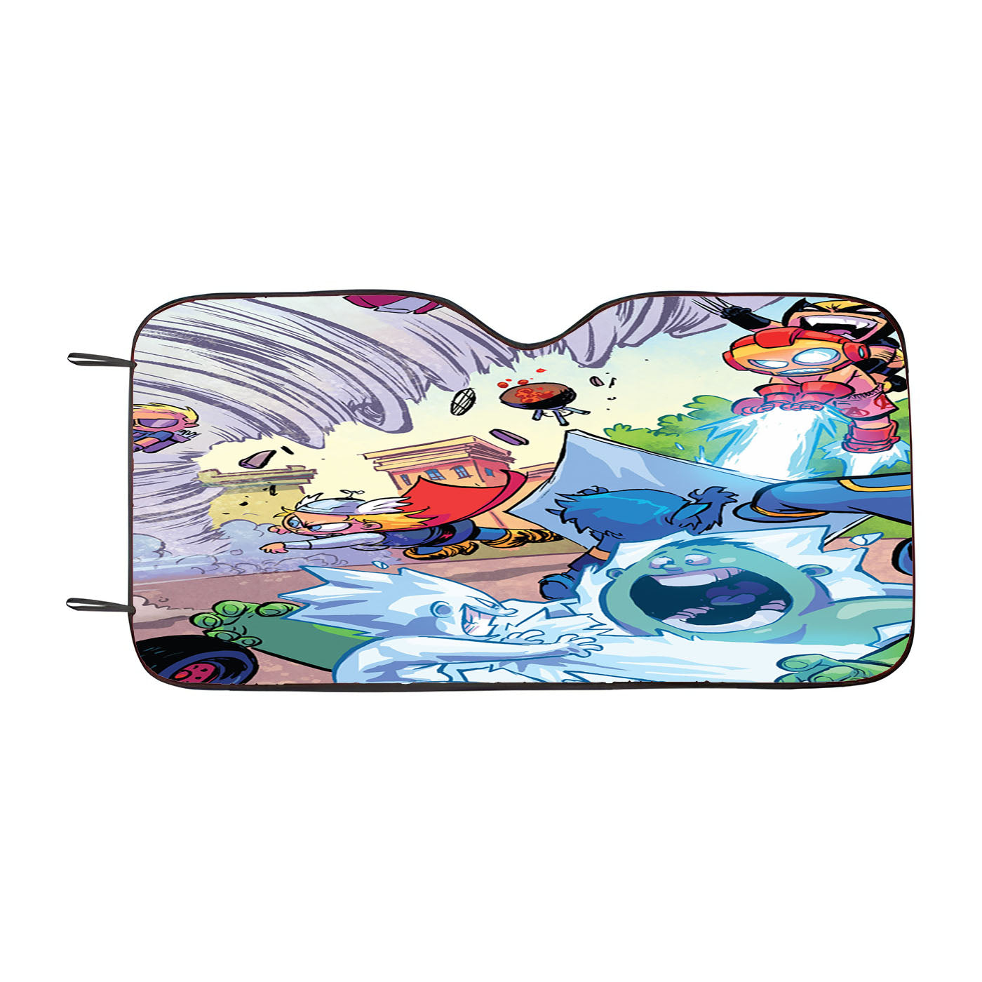 Little Marvel War 2 Car Windshield Sunshade
