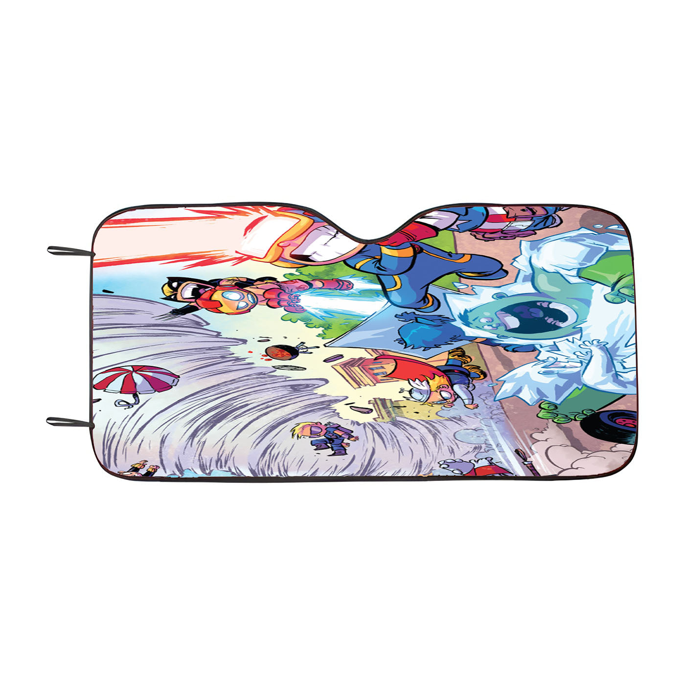 Little Marvel Wars Car Windshield Sunshade