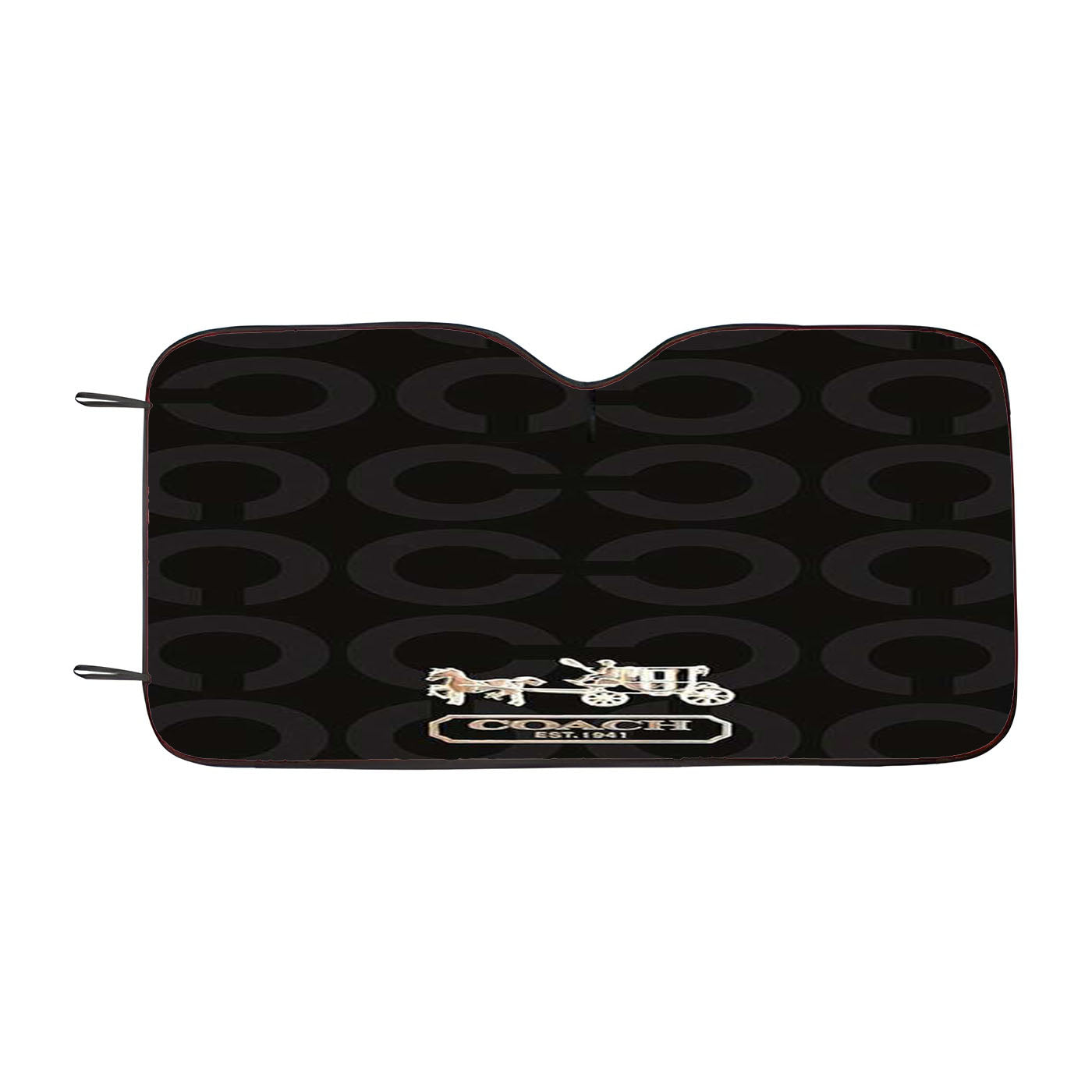 Logo Coach New York Car Windshield Sunshade