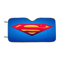 Logo Superman Blue Hero Illustration Art Car Windshield Sunshade