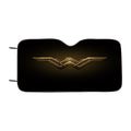 Logo Wonder Woman Justice League Black Diana Prince Car Windshield Sunshade