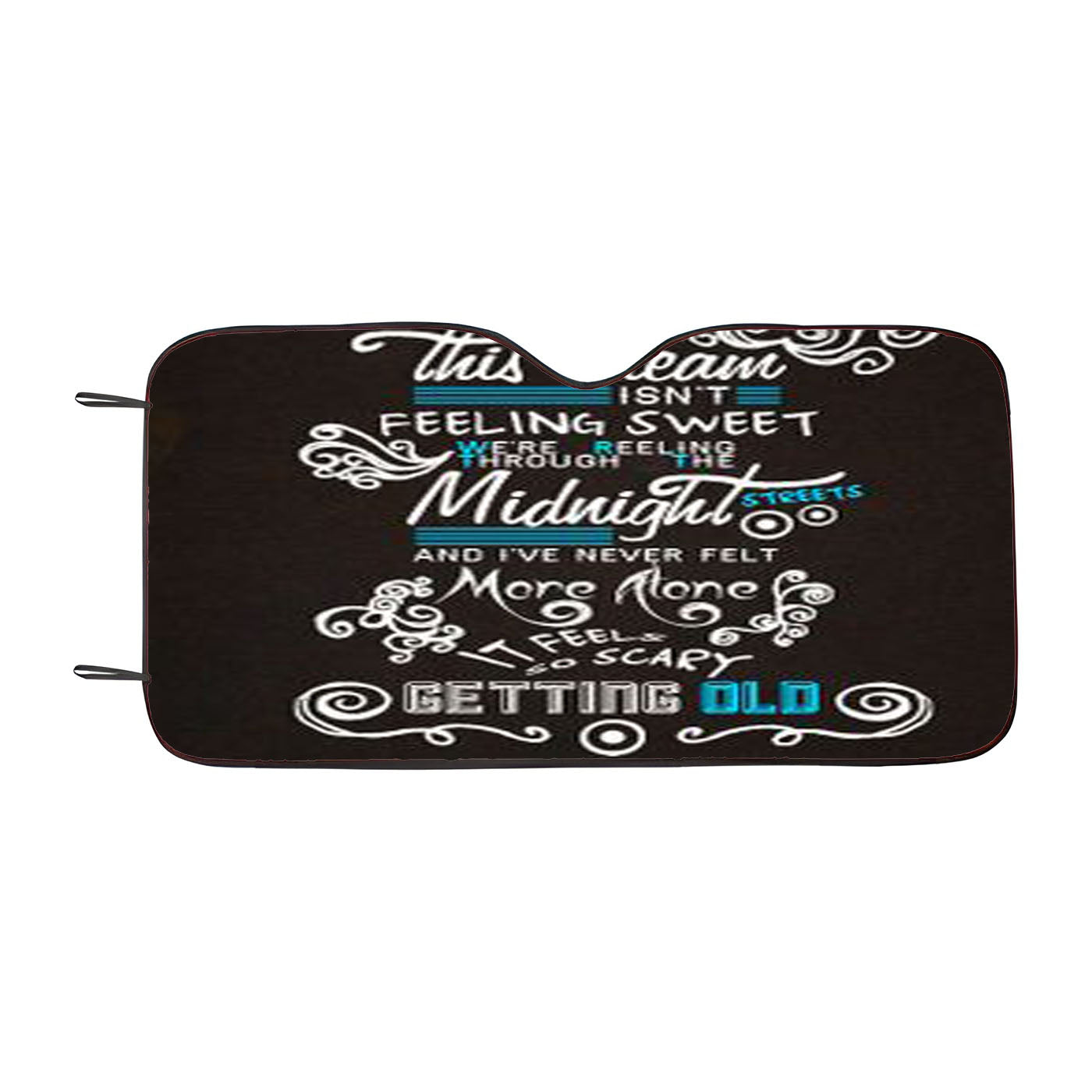 Lorde Lyrics Car Windshield Sunshade