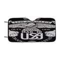 Los Angeles Crooks And Castles Car Windshield Sunshade