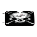 Los Angeles Dodgers Skull Car Windshield Sunshade