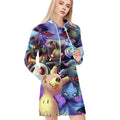 Pikachu 1000 Volt All Over Print Blanket Hoodie