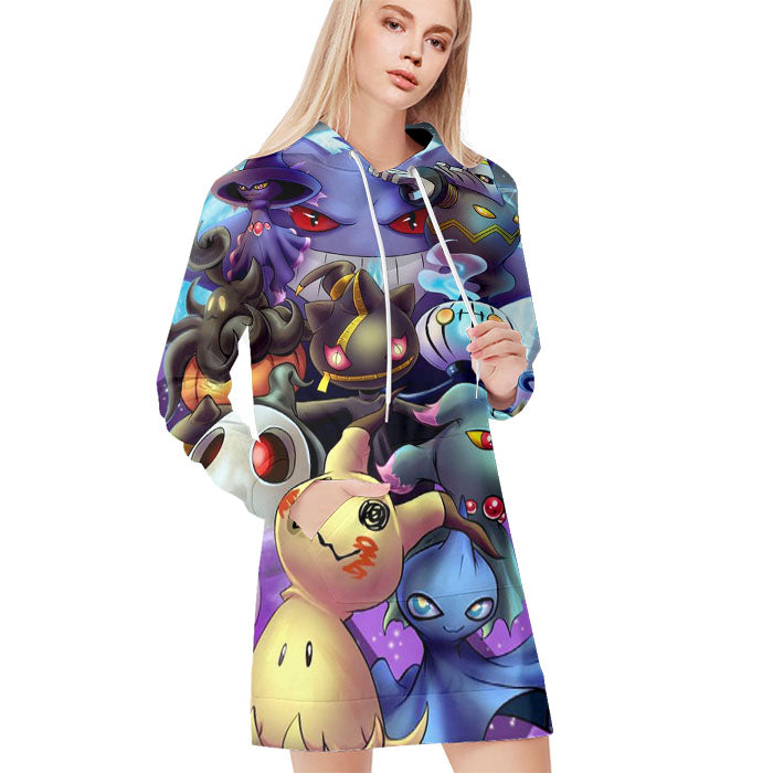 Pikachu 1000 Volt All Over Print Blanket Hoodie