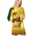 Pikachu Cute Wallpaper All Over Print Blanket Hoodie