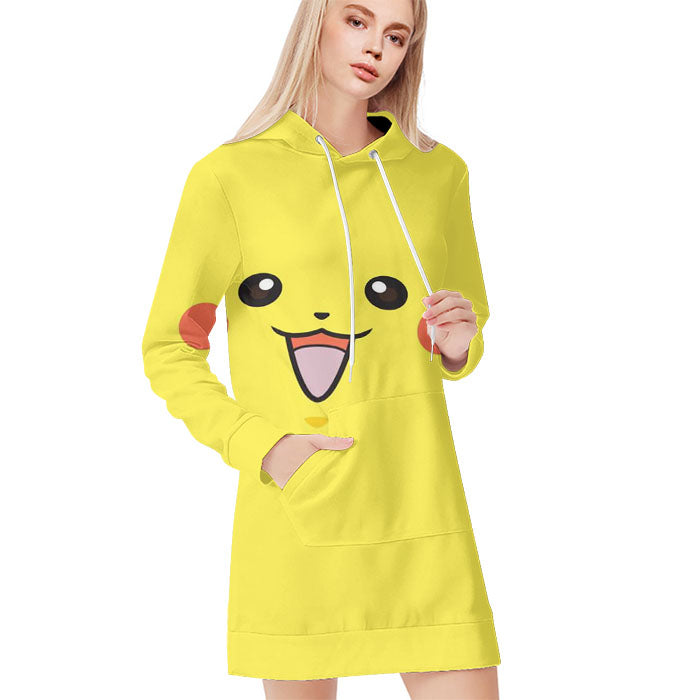 Pikachu Detective Cartoon Movie All Over Print Blanket Hoodie