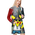 Pikachu Gameboy Texture All Over Print Blanket Hoodie