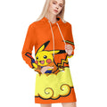 Pikachu Gangster All Over Print Blanket Hoodie
