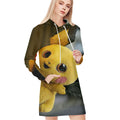 Pikachu Mosaic Square All Over Print Blanket Hoodie