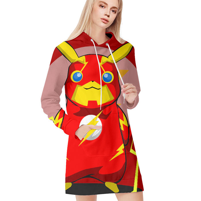 Pikachu Pokemon Electric All Over Print Blanket Hoodie
