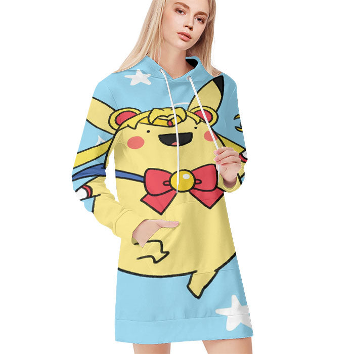 Pikachu Pokemonflash All Over Print Blanket Hoodie