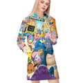 Pokemon All Character Collage All Over Print Blanket Hoodie