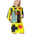 Pokemon Game Boy Color Pikachu All Over Print Blanket Hoodie