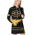 Pokemon Go Mystic Team Pokedex All Over Print Blanket Hoodie
