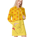Pokemon Halloween Ghost Type With Pikachu All Over Print Blanket Hoodie