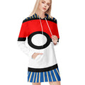 Pokemon In Ball All Over Print Blanket Hoodie