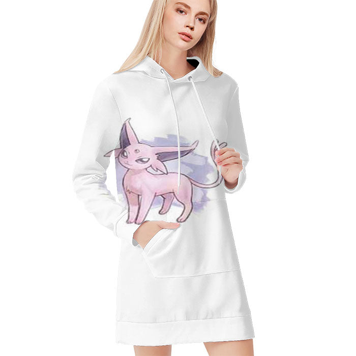 Pokemon Mew Cute All Over Print Blanket Hoodie