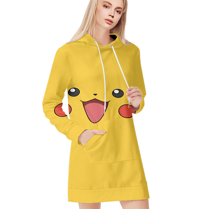 Pokemon Pikachu Friends All Over Print Blanket Hoodie