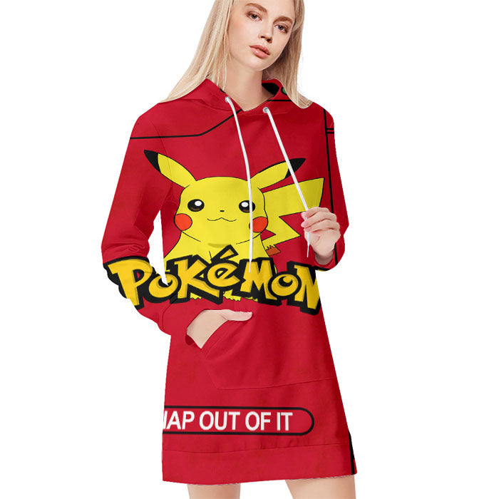 Pokemon Pokeball All Over Print Blanket Hoodie
