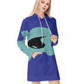 Pokemon Squirtle Line Evolve All Over Print Blanket Hoodie