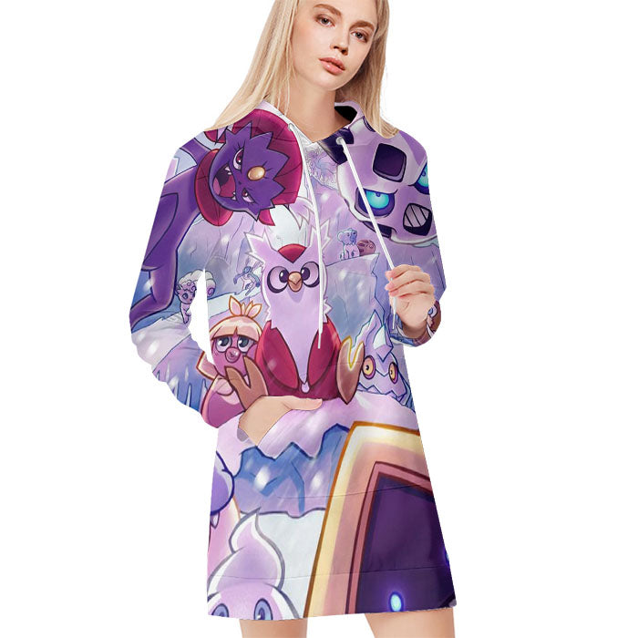 Pokemon Type Fire Collections All Over Print Blanket Hoodie