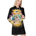 Smoking Pikachu All Over Print Blanket Hoodie