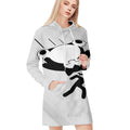 Snorlax Cartoon All Over Print Blanket Hoodie