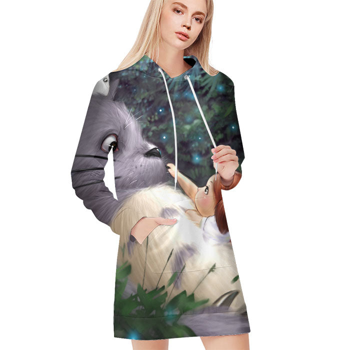 Stitch And Pikachu Minimalist All Over Print Blanket Hoodie
