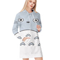 Tonari No Totoro All Over Print Blanket Hoodie