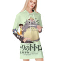 Tonari No Totoro Minimalist All Over Print Blanket Hoodie