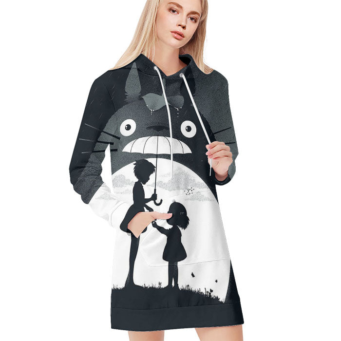 Tonari No Totoro Wallpaper All Over Print Blanket Hoodie