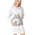 Totoro All Over Print Blanket Hoodie