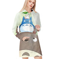 Totoro Bus Stop Sailor Moon All Over Print Blanket Hoodie
