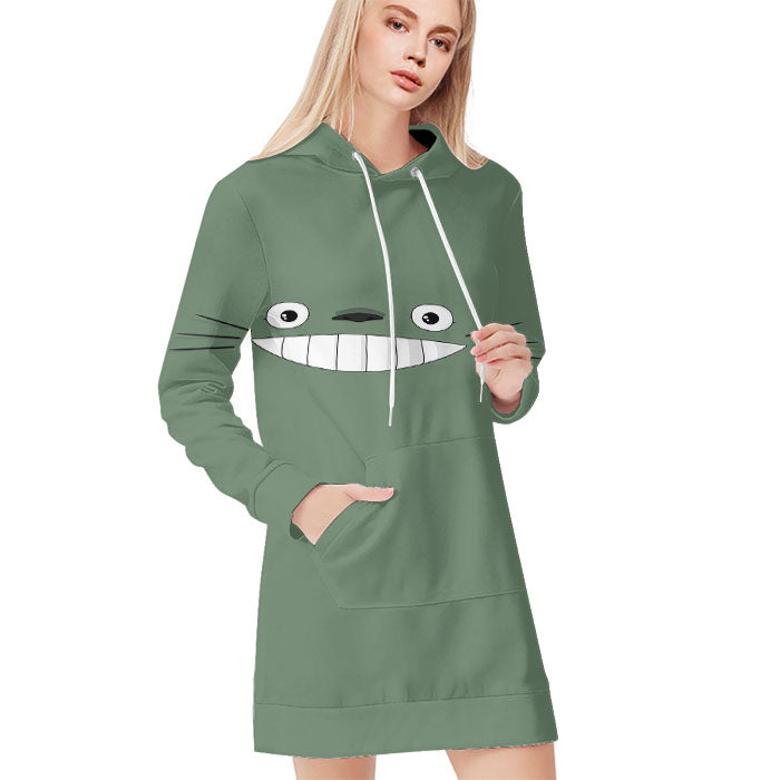 Totoro Estudio Ghibli All Over Print Blanket Hoodie