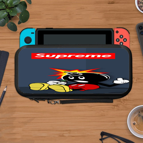 Adam Bomb The Hundreds Bomb Mickey Mouse Protective Carry Switch Nintendo Switch 2 Case