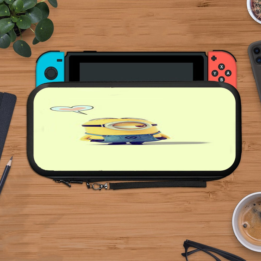 Adorable Despicable Me Minion Apple Protective Carry Switch Nintendo Switch 2 Case
