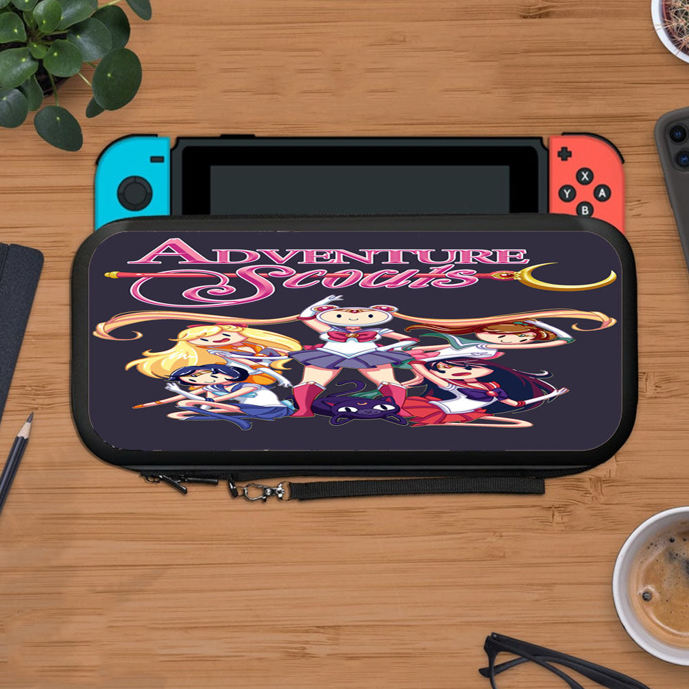 Adventure Scouts Sailor Moon Protective Carry Switch Nintendo Switch 2 Case