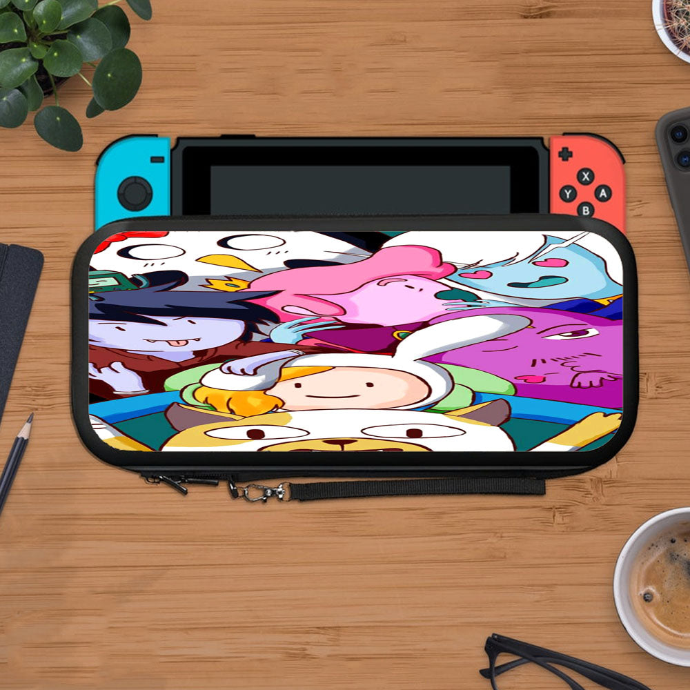 Adventure Time All Character Doodle Protective Carry Switch Nintendo Switch 2 Case