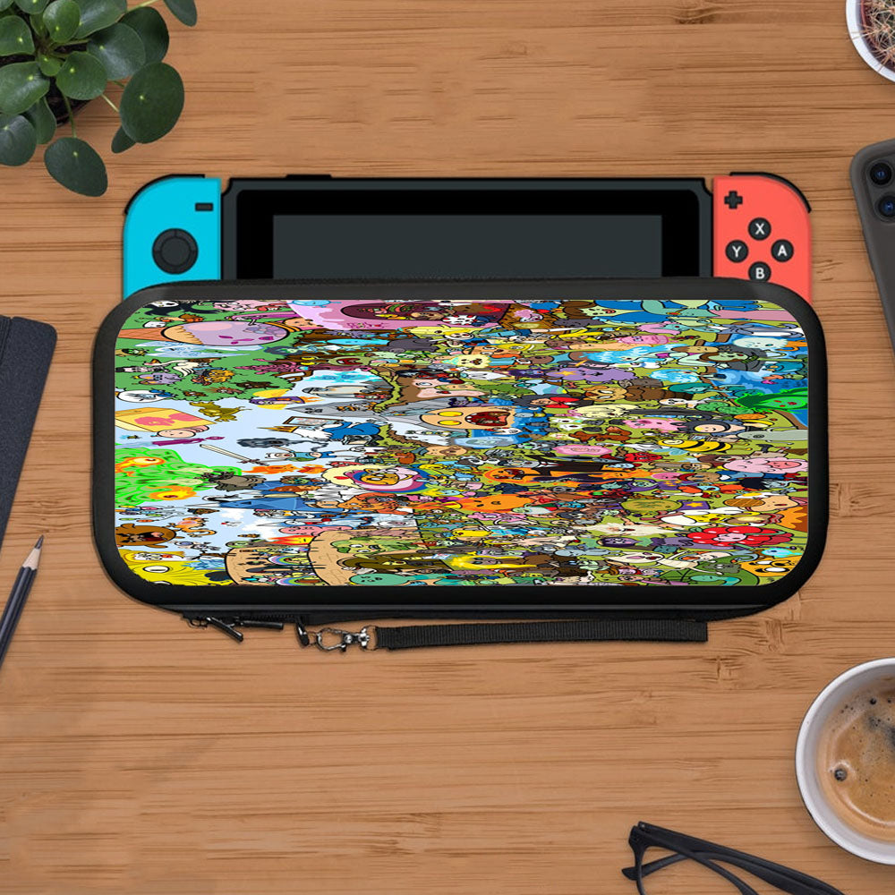 Adventure Time All Characters 2 Protective Carry Switch Nintendo Switch 2 Case