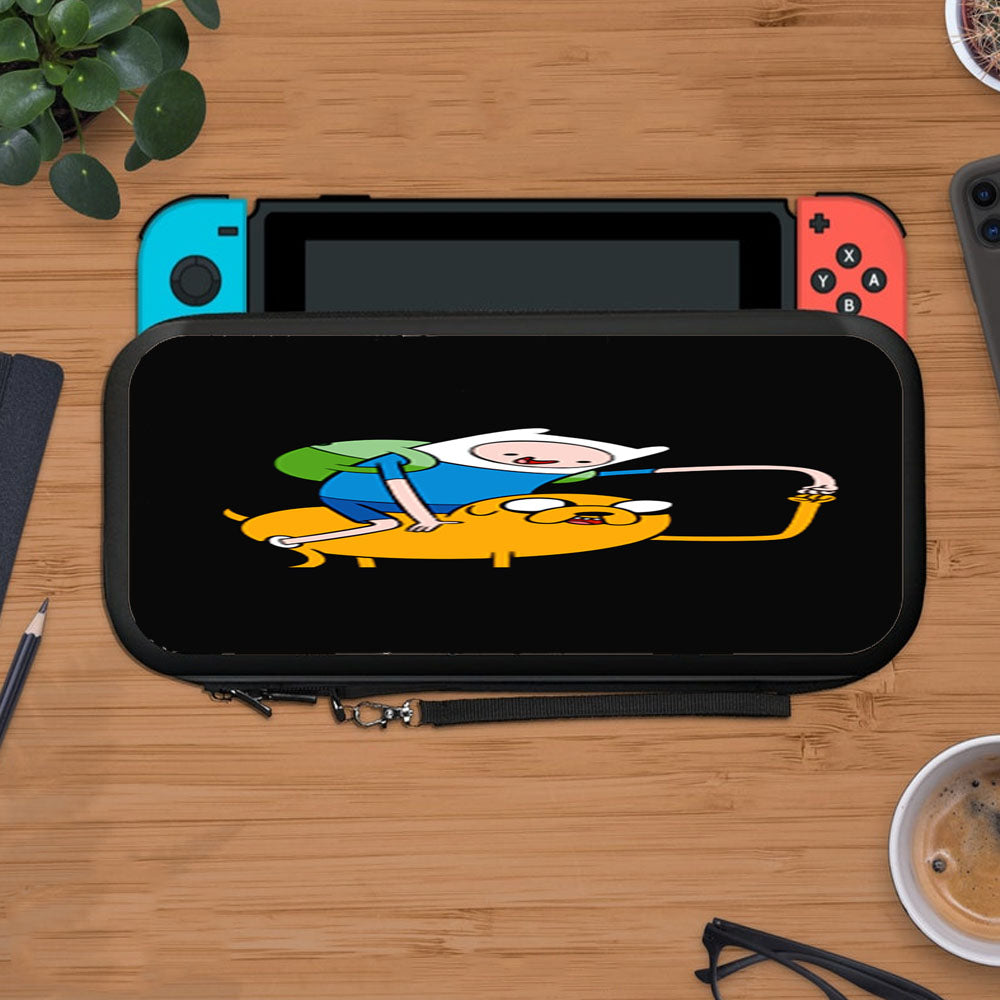 Adventure Time Black Protective Carry Switch Nintendo Switch 2 Case