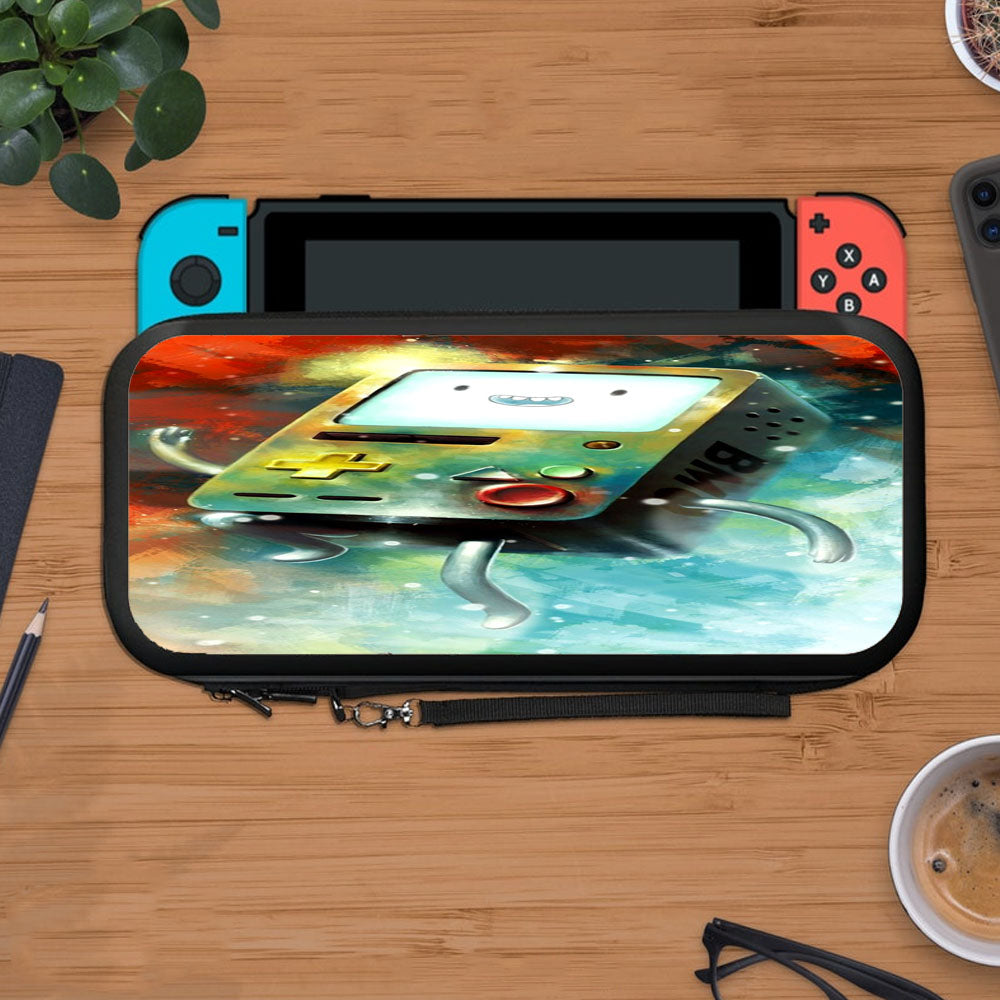 Adventure Time Bmo Galaxy Art Protective Carry Switch Nintendo Switch 2 Case