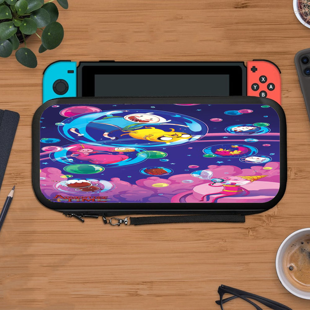 Adventure Time Bubble World Galaxy Protective Carry Switch Nintendo Switch 2 Case