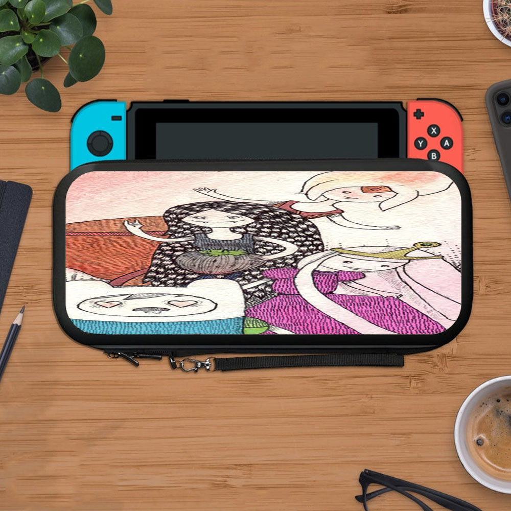 Adventure Time Drawing Protective Carry Switch Nintendo Switch 2 Case