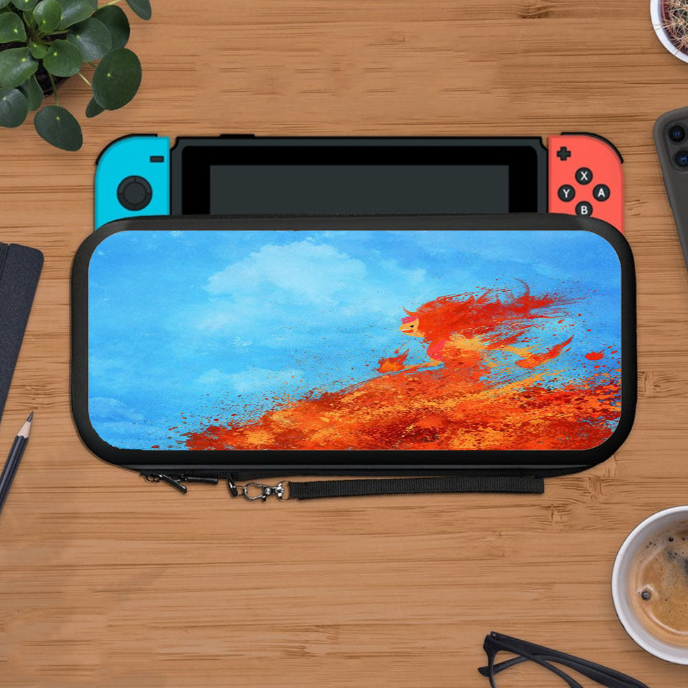 Adventure Time Flame Princess By Melissa Smith Protective Carry Switch Nintendo Switch 2 Case