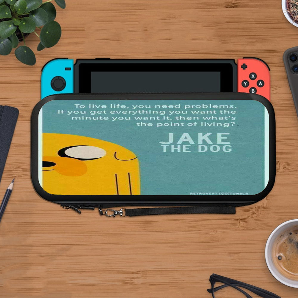 Adventure Time Jake The Dog Face Protective Carry Switch Nintendo Switch 2 Case
