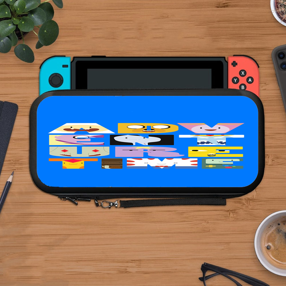 Adventure Time Poster Case Protective Carry Switch Nintendo Switch 2 Case